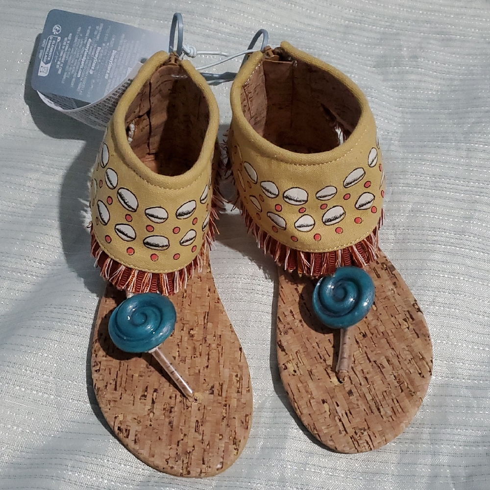 Disney Moana Costume Sandal Shoes